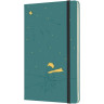 Блокнот MOLESKINE LE PETIT PRINCE LARGE (зеленый) LEPP03QP060A